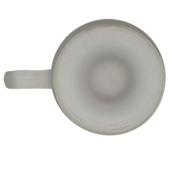 Vintage 1984 Tiara Satin Frosted Decorated Pedestal Mug - Picture 10 of 10